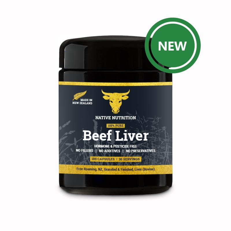 Beef Liver Capsules by Native Nutrition