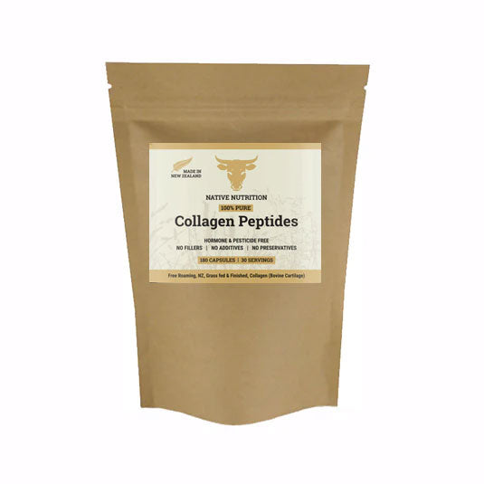 Beef Collagen Peptides Capsules by Native Nutrition