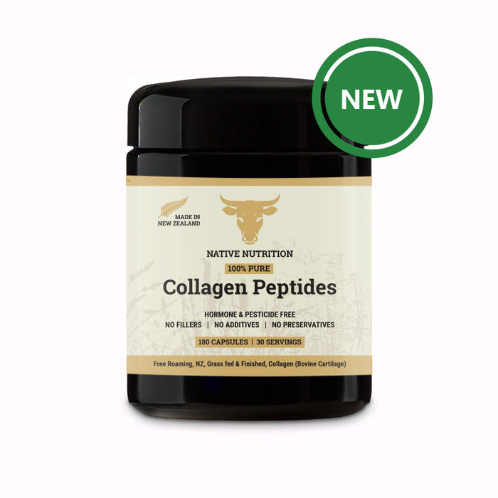 Beef Collagen Peptides Capsules by Native Nutrition